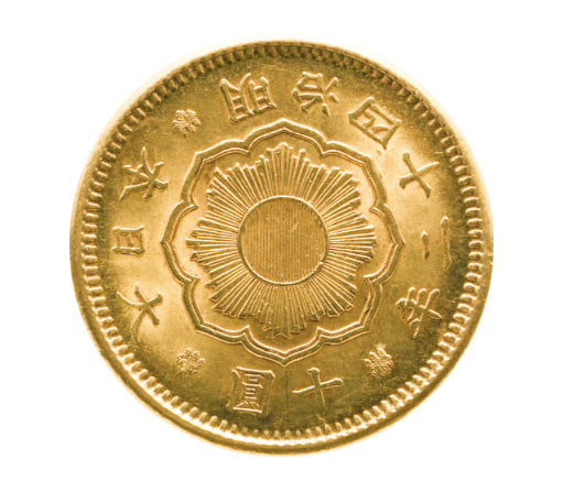 新10円金貨 明治42年
